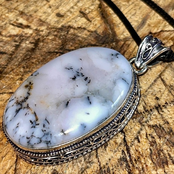 Dendritic Agate Pendant 2” - Picture 2 of 7